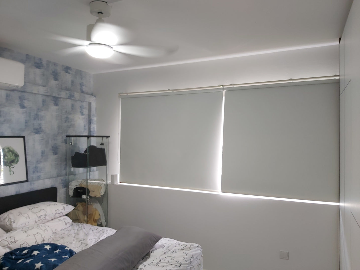 Blockout Roller Blind - White