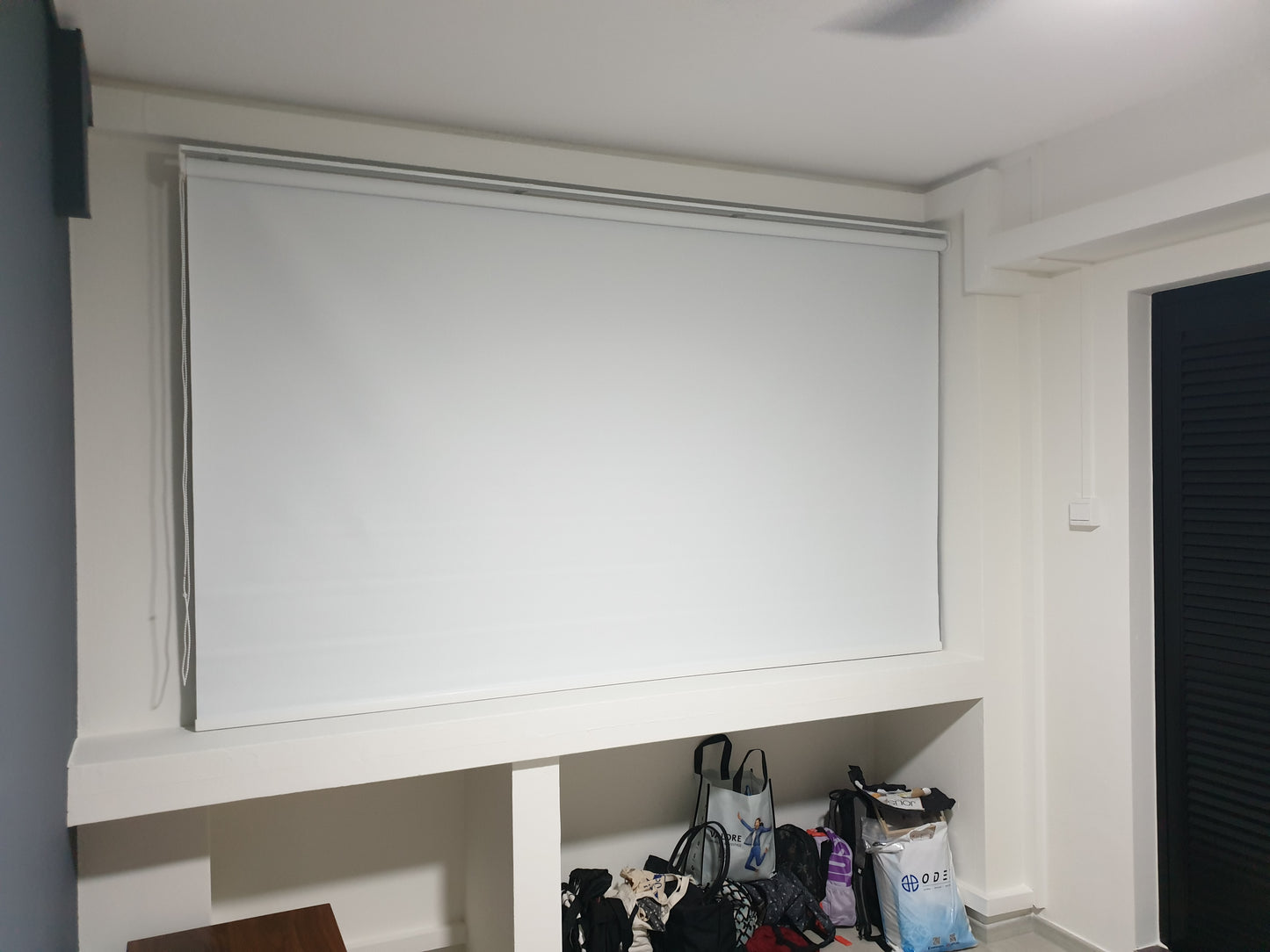 Blockout Roller Blind - White
