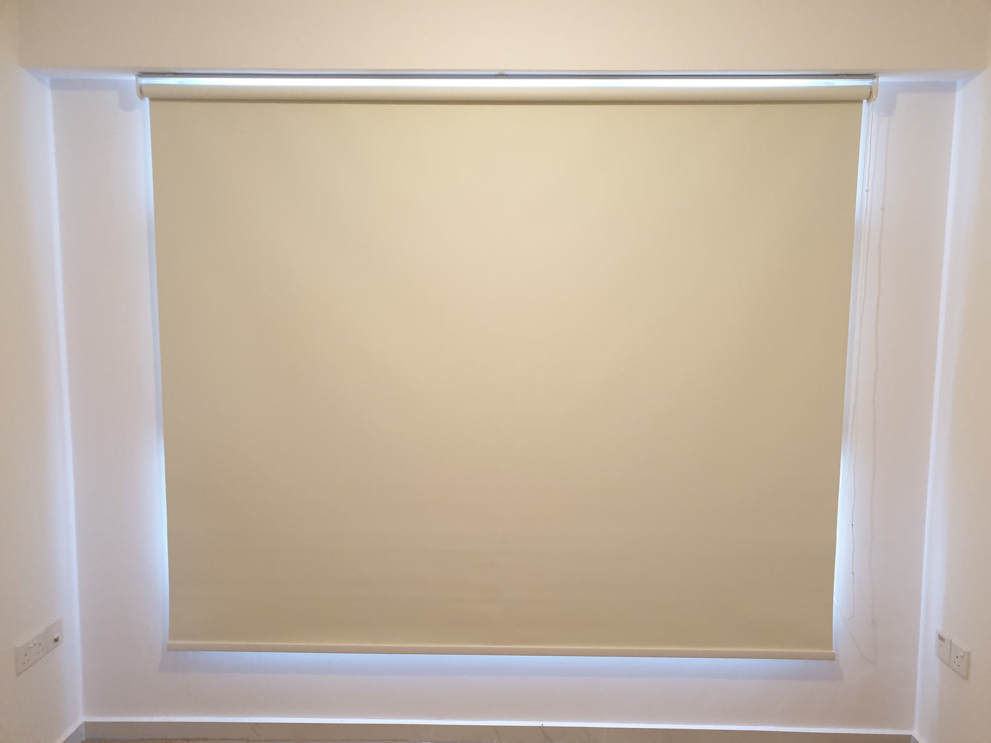 Blockout Roller Blind - Cream