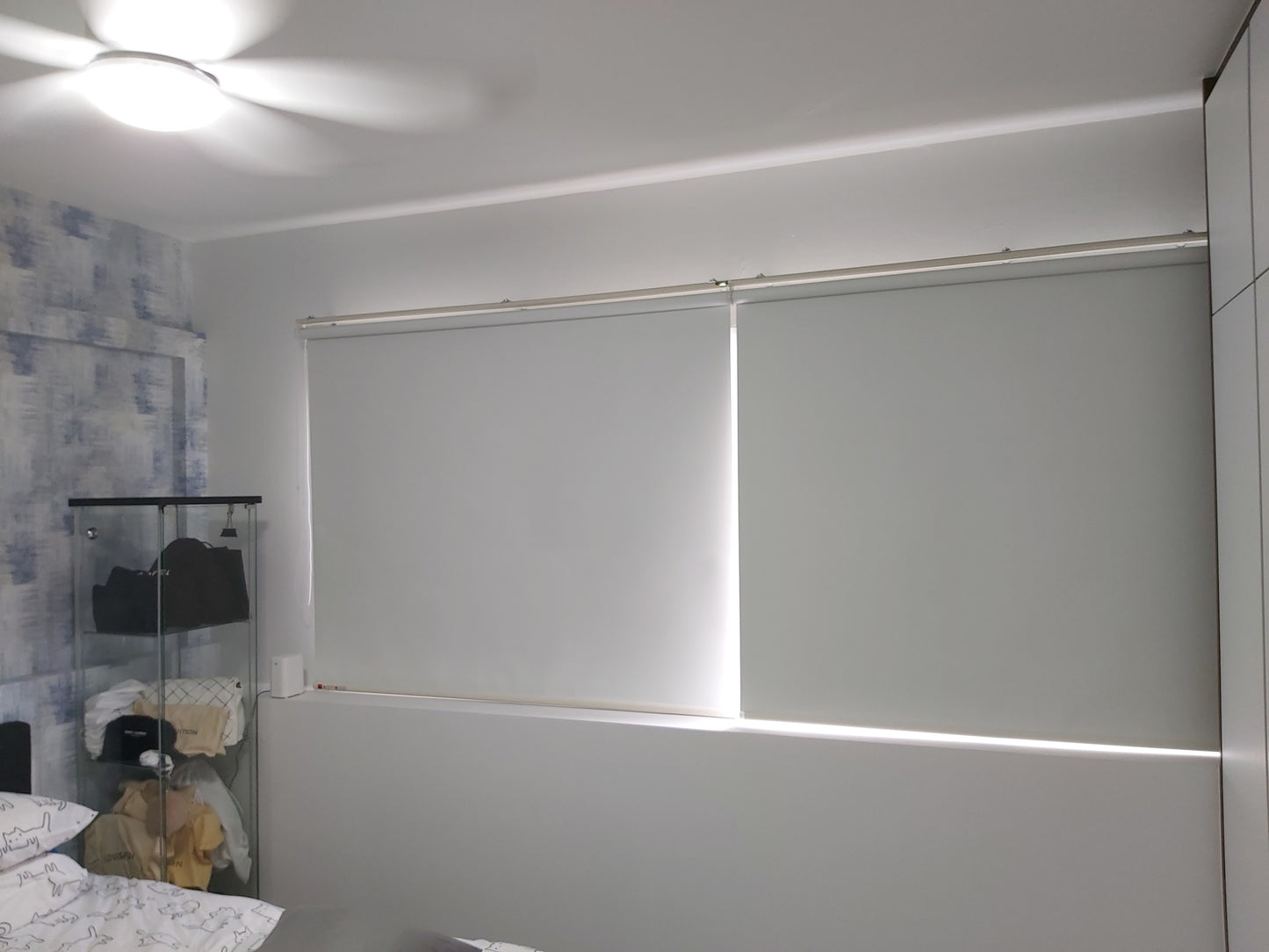 Blockout Roller Blind - White