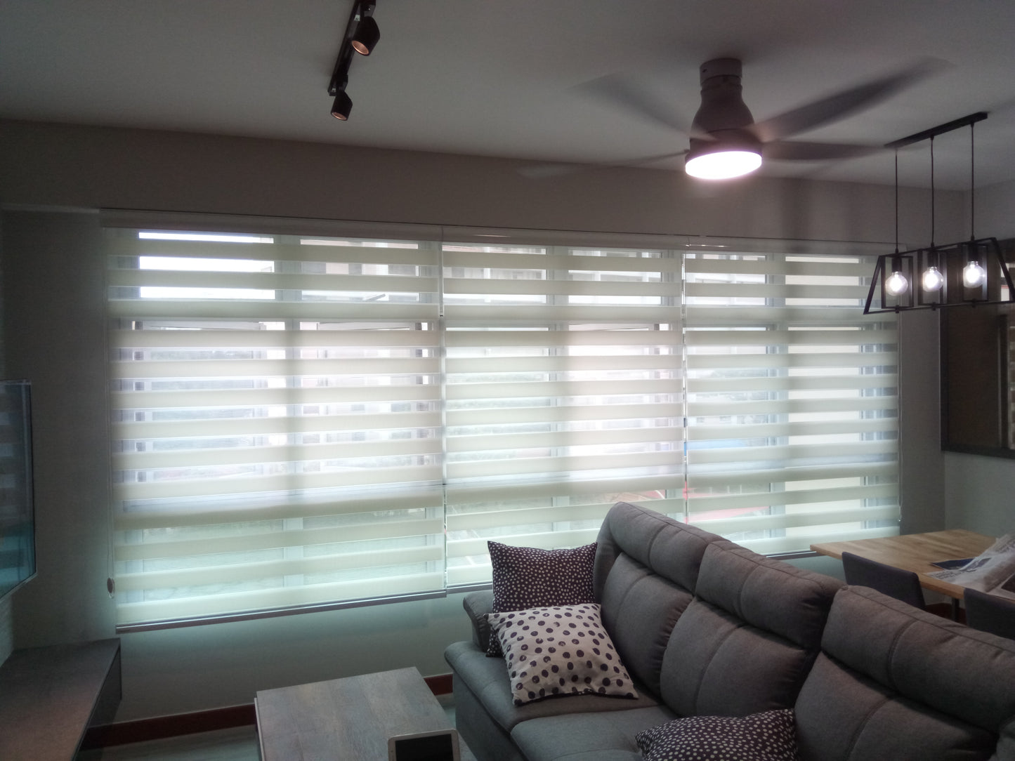 Korean Combi Blind - Ivory