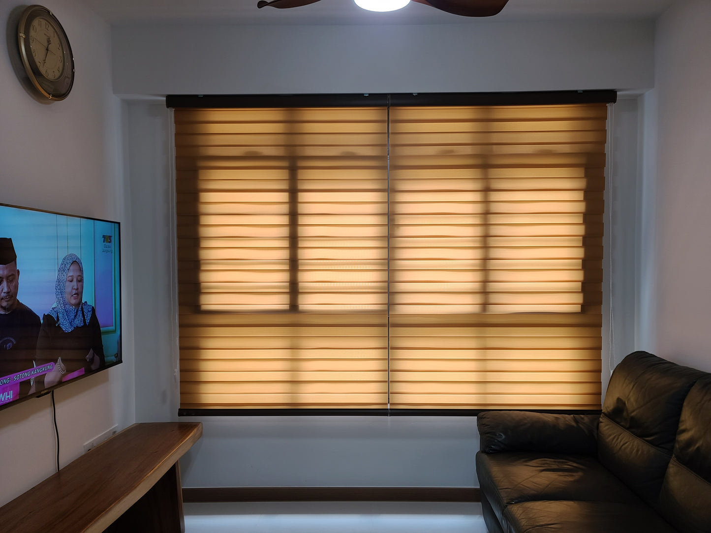 Korean Combi Blind - Brown