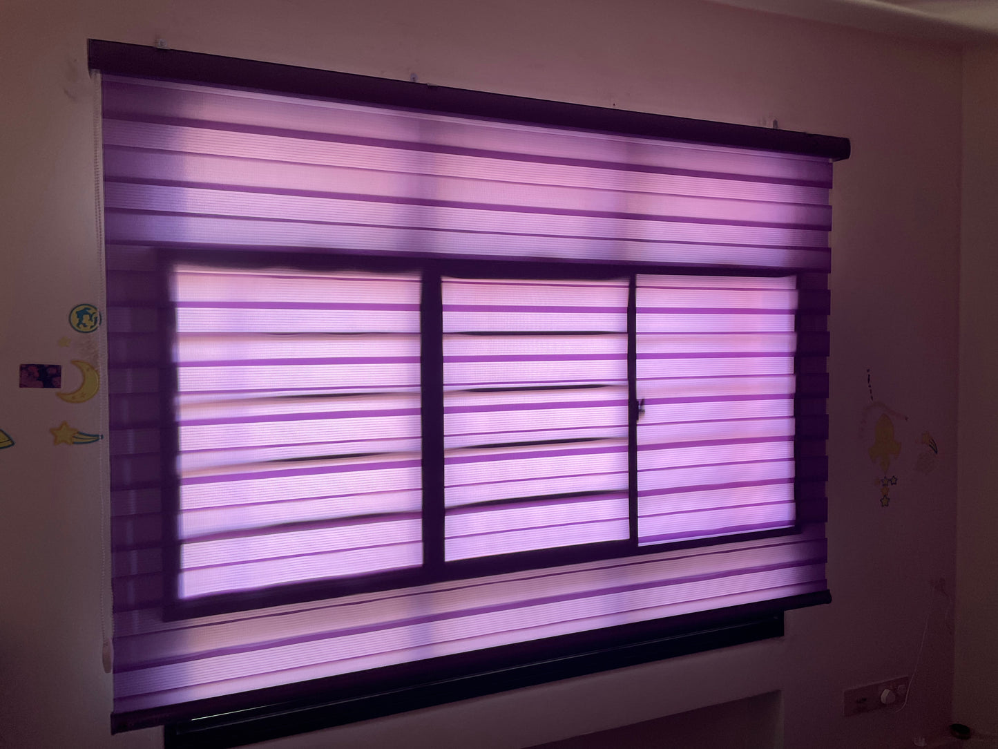 Korean Combi Blind - Purple