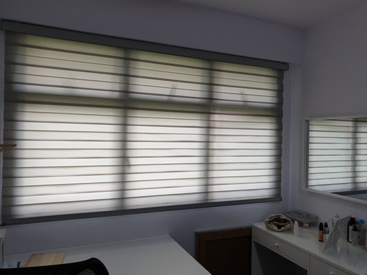 Korean Combi Blind - Dark Grey