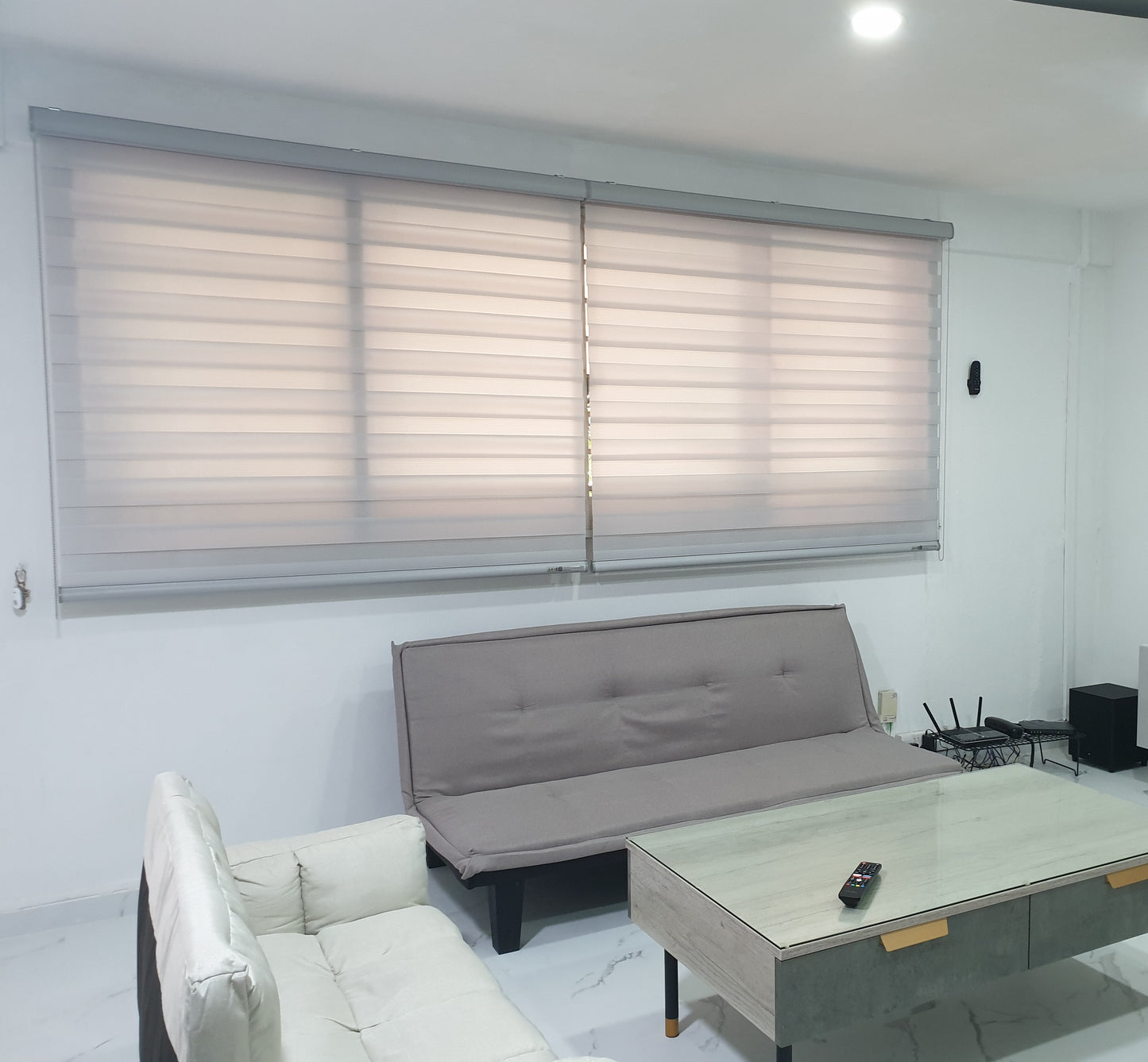 Korean Combi Blind - Grey