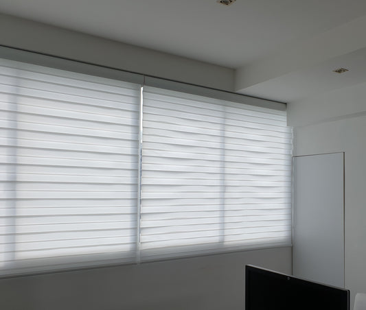 Korean Combi Blind - Ice White